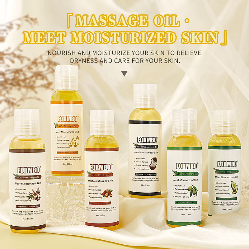 【 Exclusive for Foreign Trade 】FORMBO Body Massage Oil Relieves Dry Skin. Wholesale of Body vc skin Care Massage Oil full figure