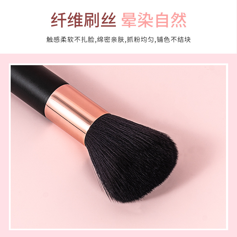 Single loose brush long-haired makeup tool, setting honey brush, beginner's event gift, wholesale beauty tools details Picture