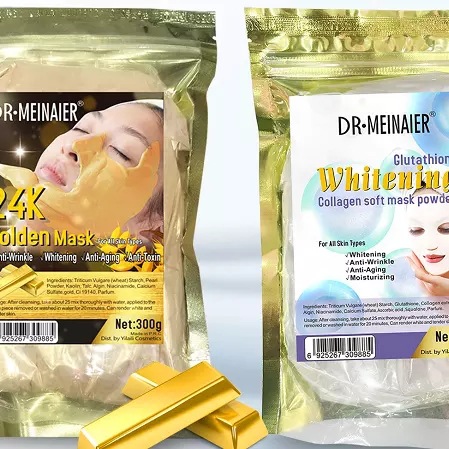 Cross-border Natural Glutathione Bone Collagen Mask Powder, Collagen Mask, Gold Moisturizing Soft Mask Powder 300g details Picture