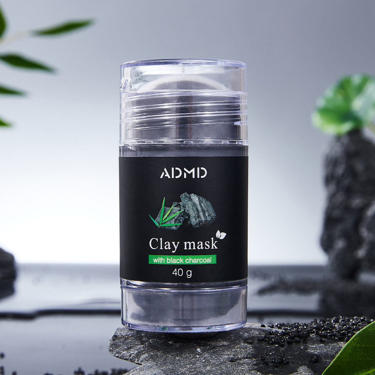 Cross-border exclusive ADMD bamboo charcoal mud film sticks for cleaning and oil control, adsorbing and shrinking pores, and cleaning mud films Specification drawing