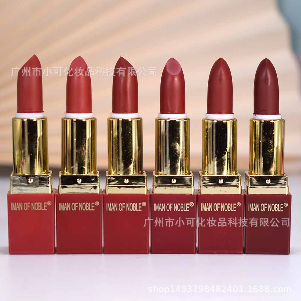Foreign trade export IMAN OF NOBLE 5066B Moisturizing MATTE LIPSTICK details Picture