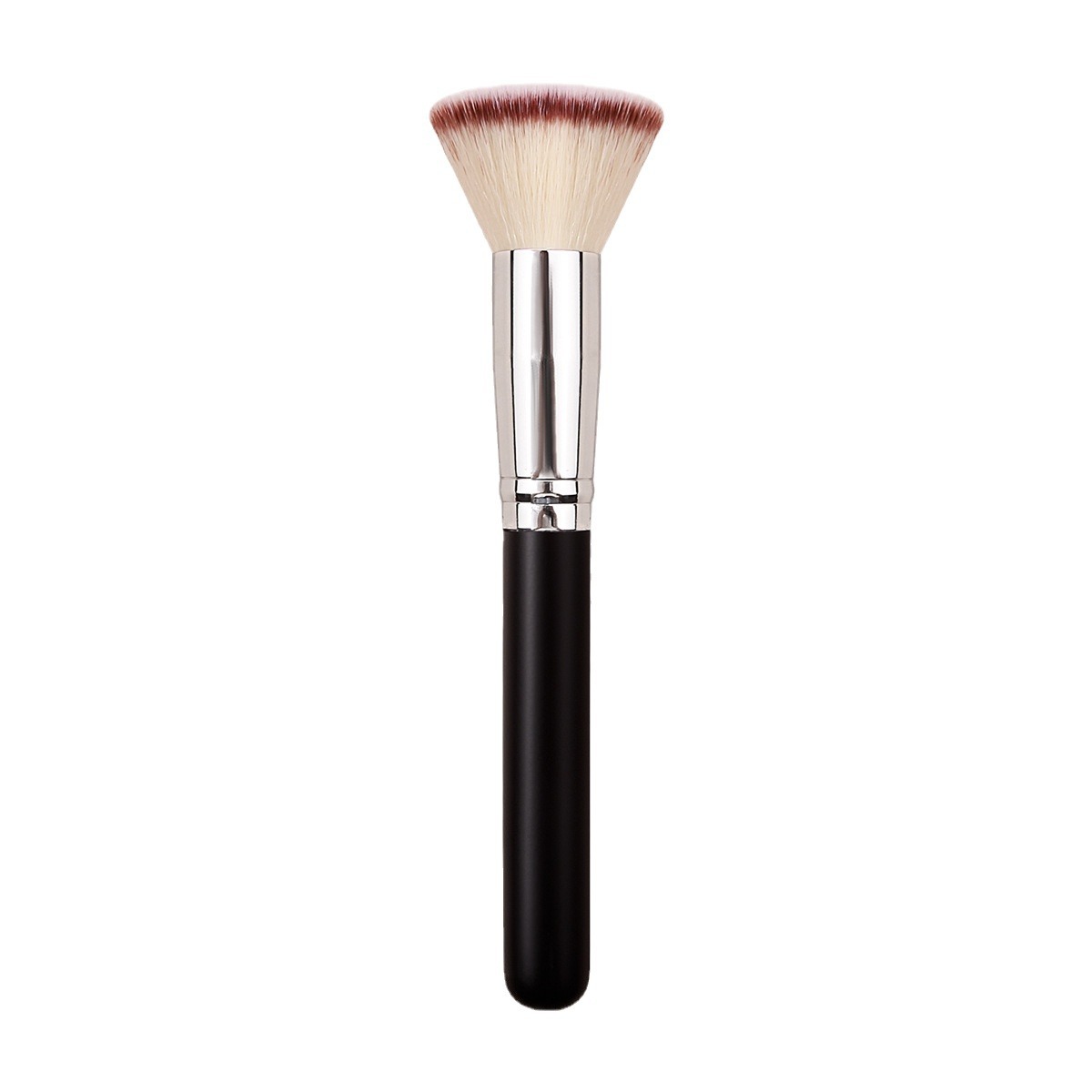 Foundation night makeup special flat-head foundation brush, face wheel brush, blush brush, portable beginner's makeup brush in stock Item Picture