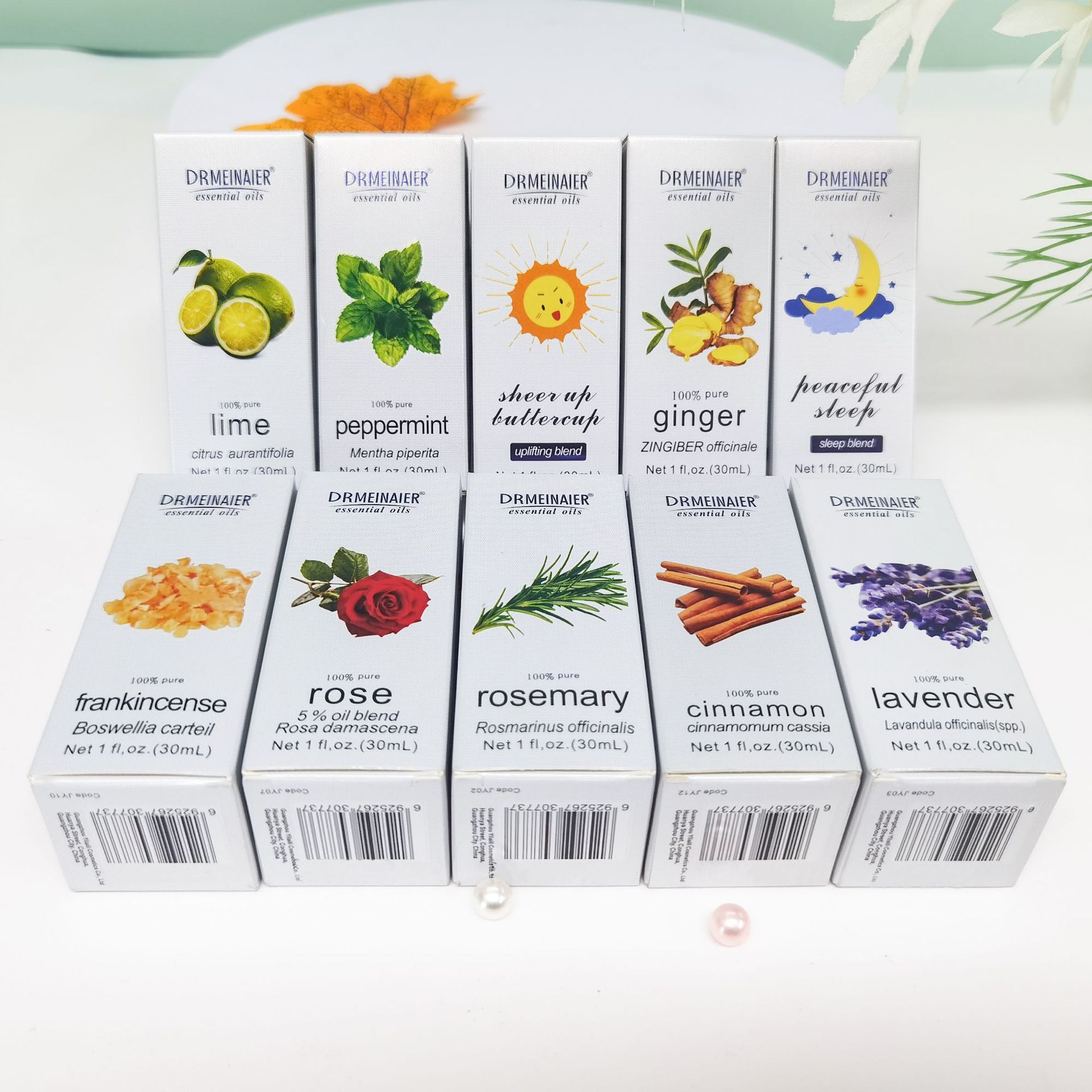 Cross-border Lost Fragrance Essential Oil 30ml Body and Face Aromatic Moisturizing SPA Skin Care Mint Massage Oil Export Wholesale full figure