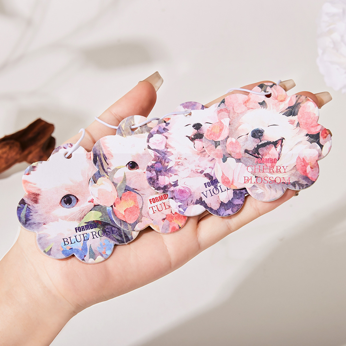 Cross-border exclusive FORMBO scented cards, cute and portable wardrobes, shoe cabinets, scented cards, cloakrooms, fresh air details Picture
