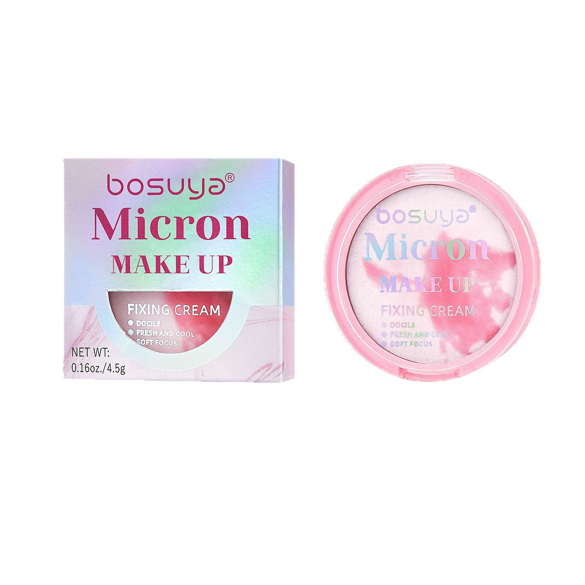 The cross-border setting powder puff bosuya is a waterproof, oil-control, pore-hiding and non-smudling body setting cream, a bestseller in foreign trade Item Picture