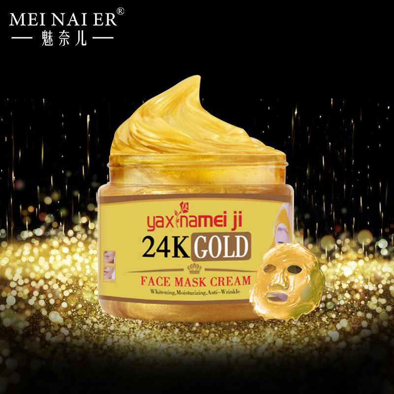 Cross-border exclusive 24K gold mask for moisturizing, hydrating, Repairing and cleansing, 600g export wholesale Application Scenario