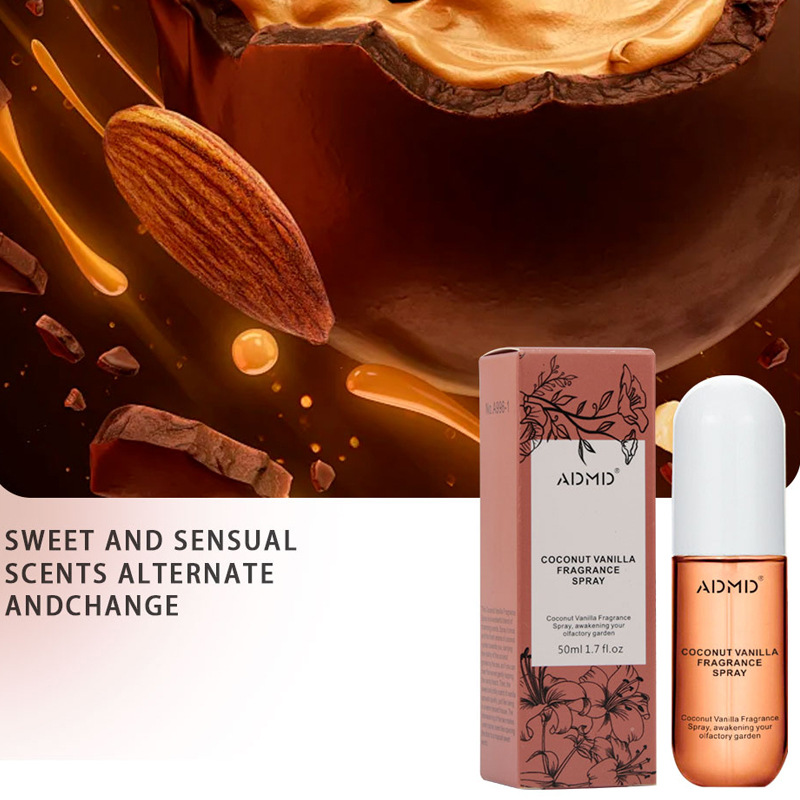 Cross-border Shein's best-selling ADMD coconut vanilla fragrance spray, alcohol-free, FDA/CN export wholesale Application Scenario