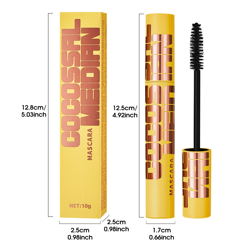 Cross-border exclusive Meidian mascara, naturally curls, thickens, dries quickly, is waterproof, lengthens, lasts long, and is not prone to smudging Item Picture