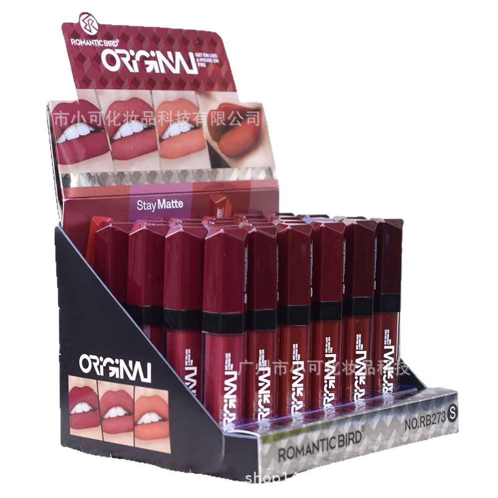 Only export [ROMANTIC BIRD] RB273S MATTE Lip Gloss Lip Gloss Deep red MATTE LIPGLOSS Item Picture