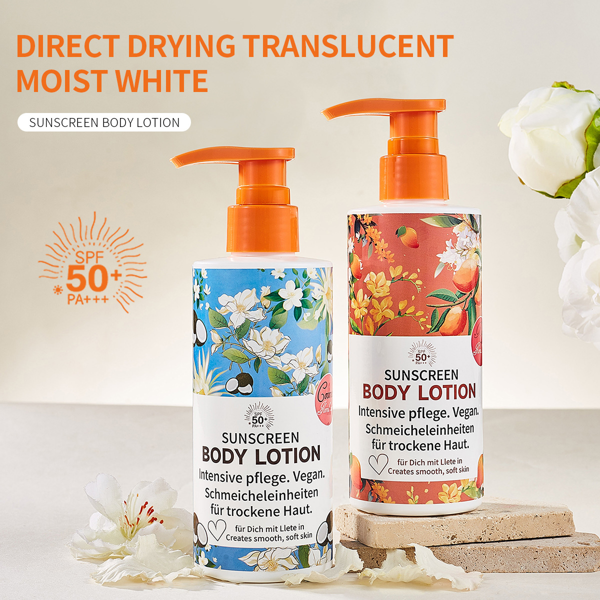 Cross-border exclusive FORMBO Body Lotion 2-in-1 for hydrating, moisturizing, long-lasting fragrance, full-body care, wholesale for export full figure
