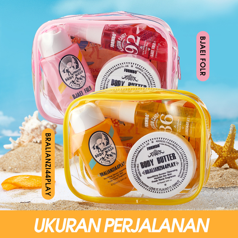 Cross-border exclusive FORMBO Perfume, Body Lotion and Body Wash Three-in-one Fragrance Lotion Moisturizes, protects and deeply cleanses full figure