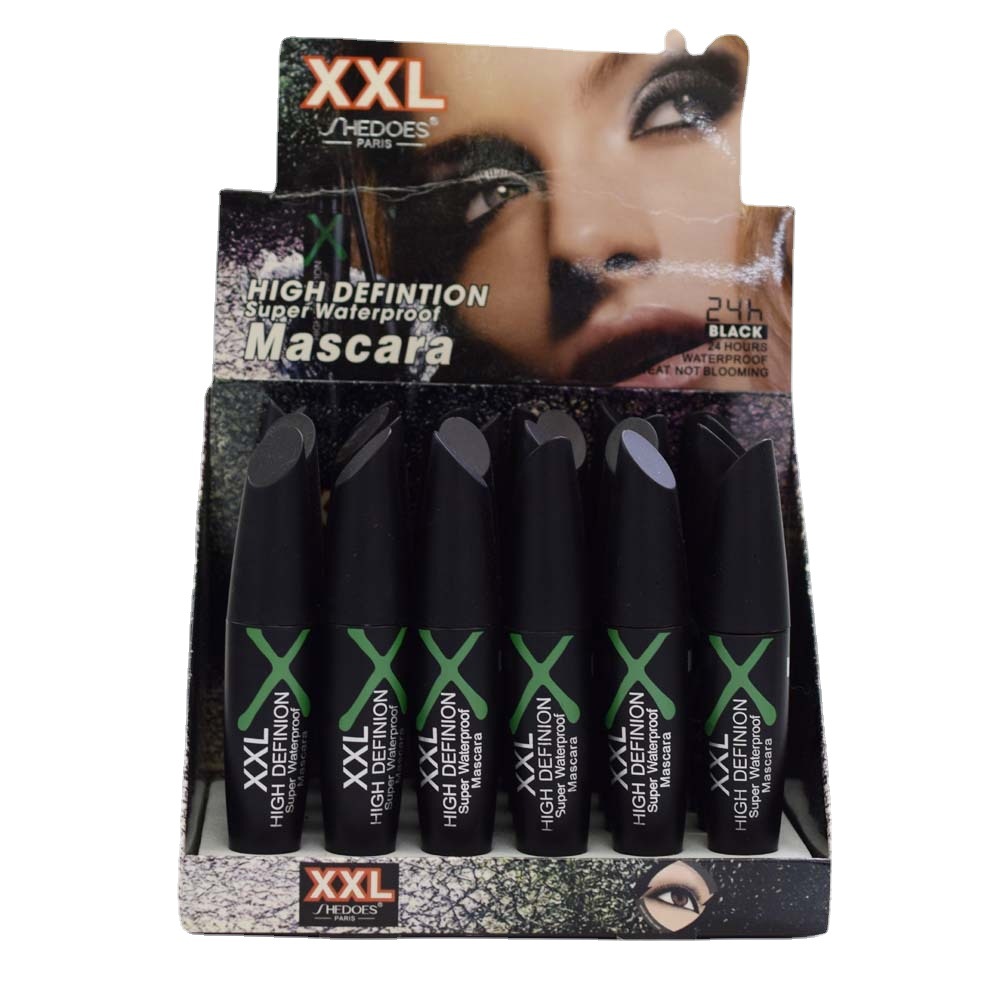 SHEDOES's new collection of black, naturally elongating and non-smudging long mascara is thick and dense details Picture