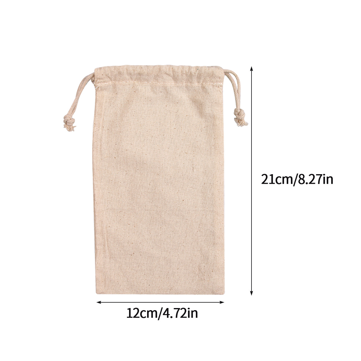 5 thick high-density canvas bags, drawstring bags, candy packaging bags, drawstring design, storage small cloth bags in stock Application Scenario