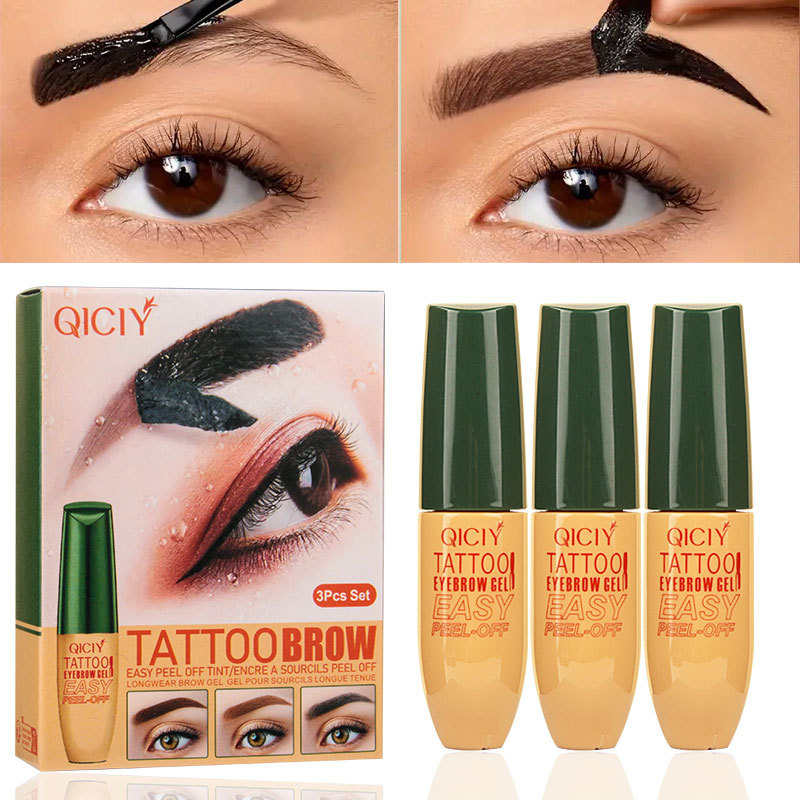 【 Exclusive for Foreign Trade 】 Wholesale of cross-border overseas version QICIY Eyebrow Lift Cream, long-lasting Makeup, anti-smudging and Waterproof Eyebrow Lift Cream Application Scenario