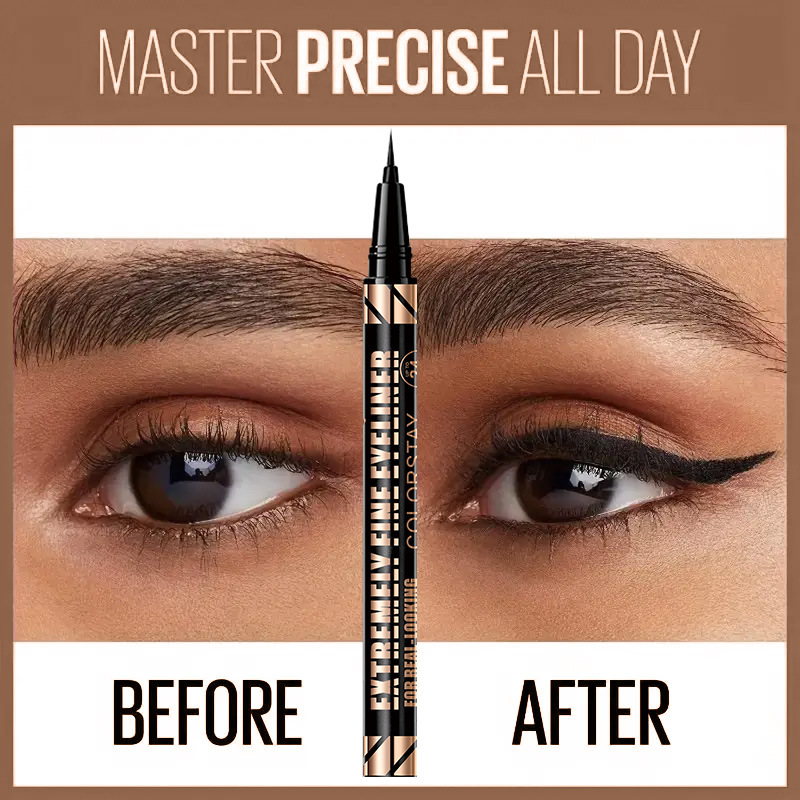【 Cross-border Exclusive 】QICIY eyeliner Pen is waterproof, sweat-proof, quick-drying, long-lasting and does not smudge makeup. A bestseller in foreign trade Application Scenario