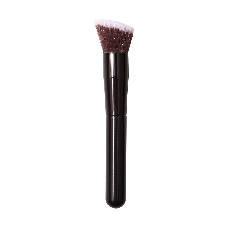 Single portable makeup foundation brush, traceless base makeup brush, angled multi-functional facial makeup single brush Item Picture