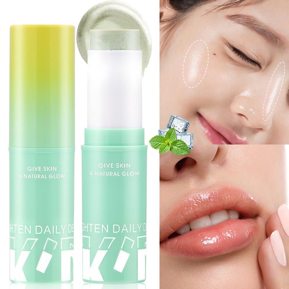 Cross-border exclusive DK'DE+ 2-color cool high-gloss stick, three-dimensional shadow correction, nose shadow, side shadow and facial brightening for women details Picture