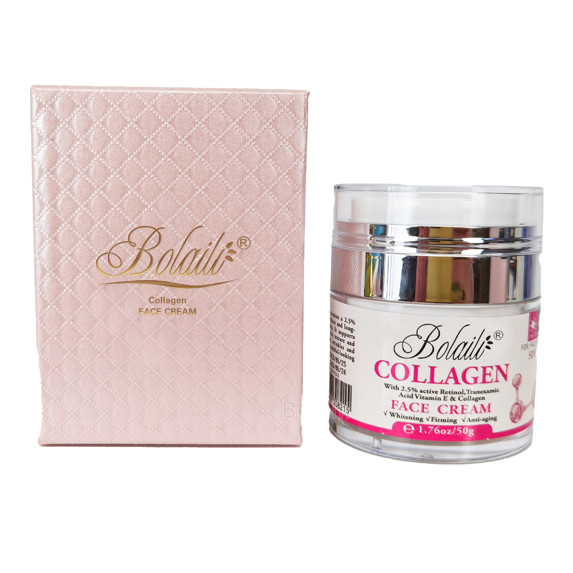 Cross-border foreign trade VE Face Cream Collagen facial moisturizing, hydrating, hydrating, non-greasy, firming, moisturizing and brightening complexion Item Picture