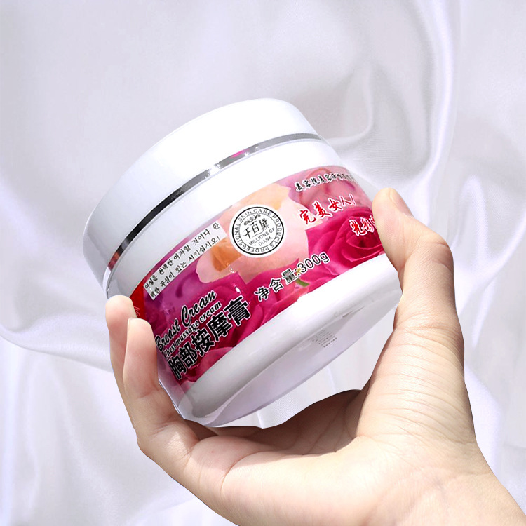Cross-border beauty salon Qianbaidai Chest Massage Cream, charming women Nourishing Moisturizing Elastic Cream manufacturer wholesale Application Scenario
