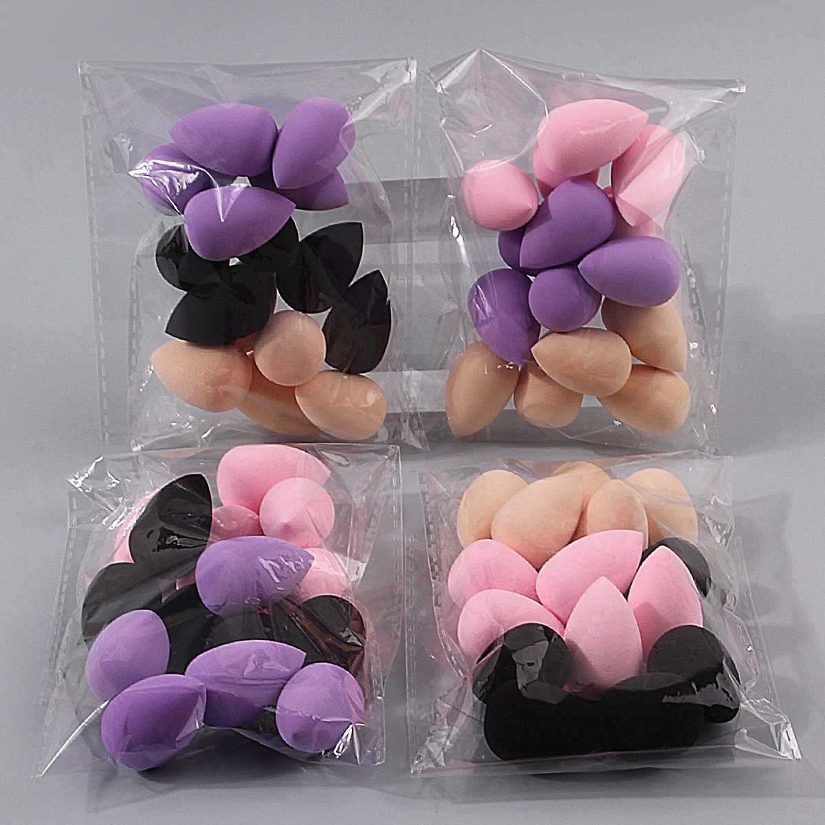 Cross-border best-selling mini beauty egg, dry and wet dual-purpose makeup egg, sponge powder puff makeup egg, portable beauty tool full figure