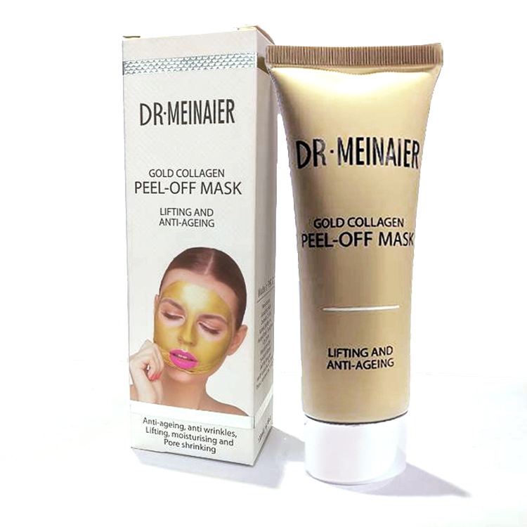 Export gold peel-off mask for firming, moisturizing, repairing and nourishing Blackhead removal 120g factory wholesale full figure