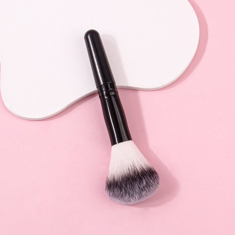 New single loose brush artificial fiber bristle setting brush, gift makeup brush, portable makeup tool details Picture