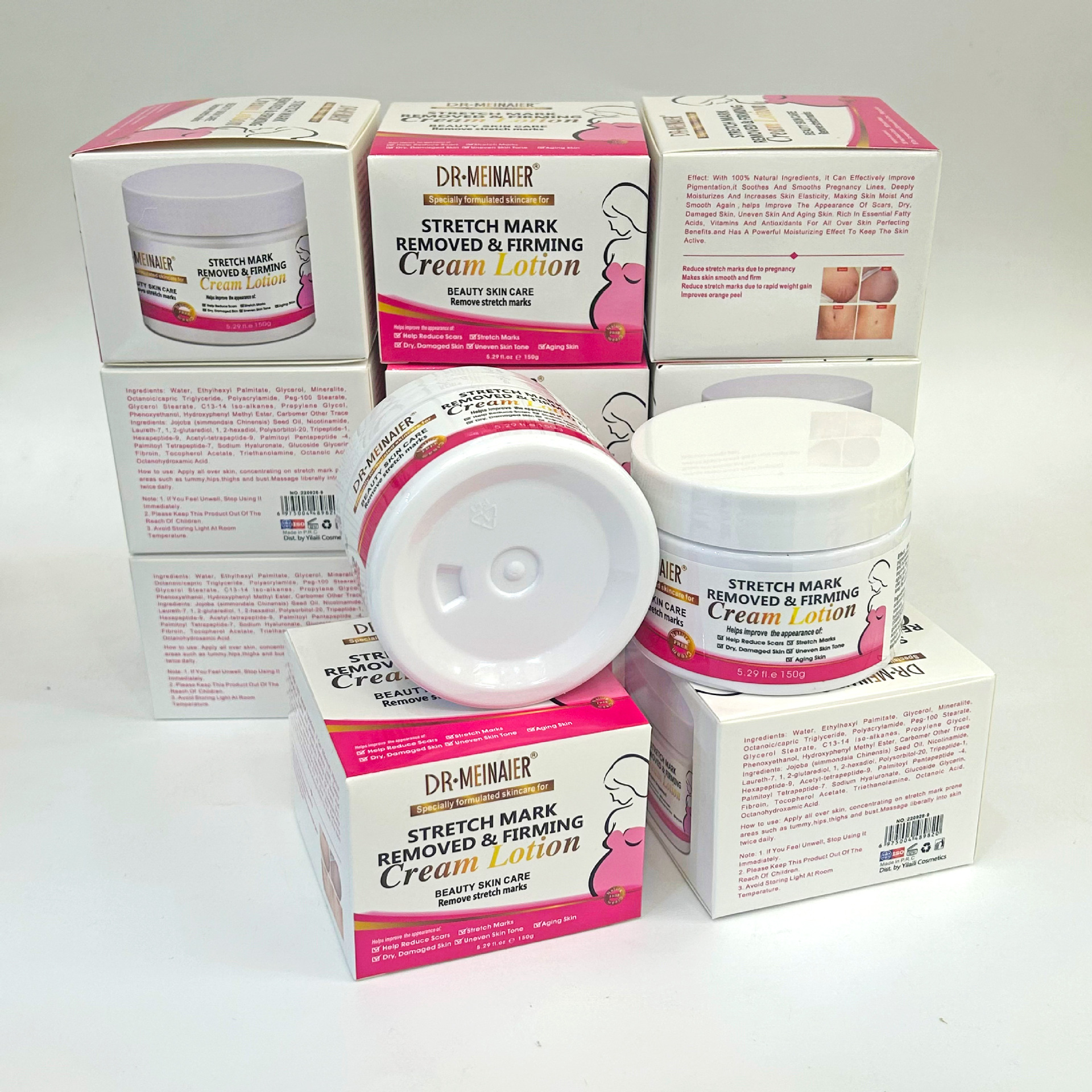 Cross-border Pregnancy Mark Repair Cream 150g, Pregnant women's anti-wrinkle Moisturizing and Firming Cream for export wholesale Application Scenario