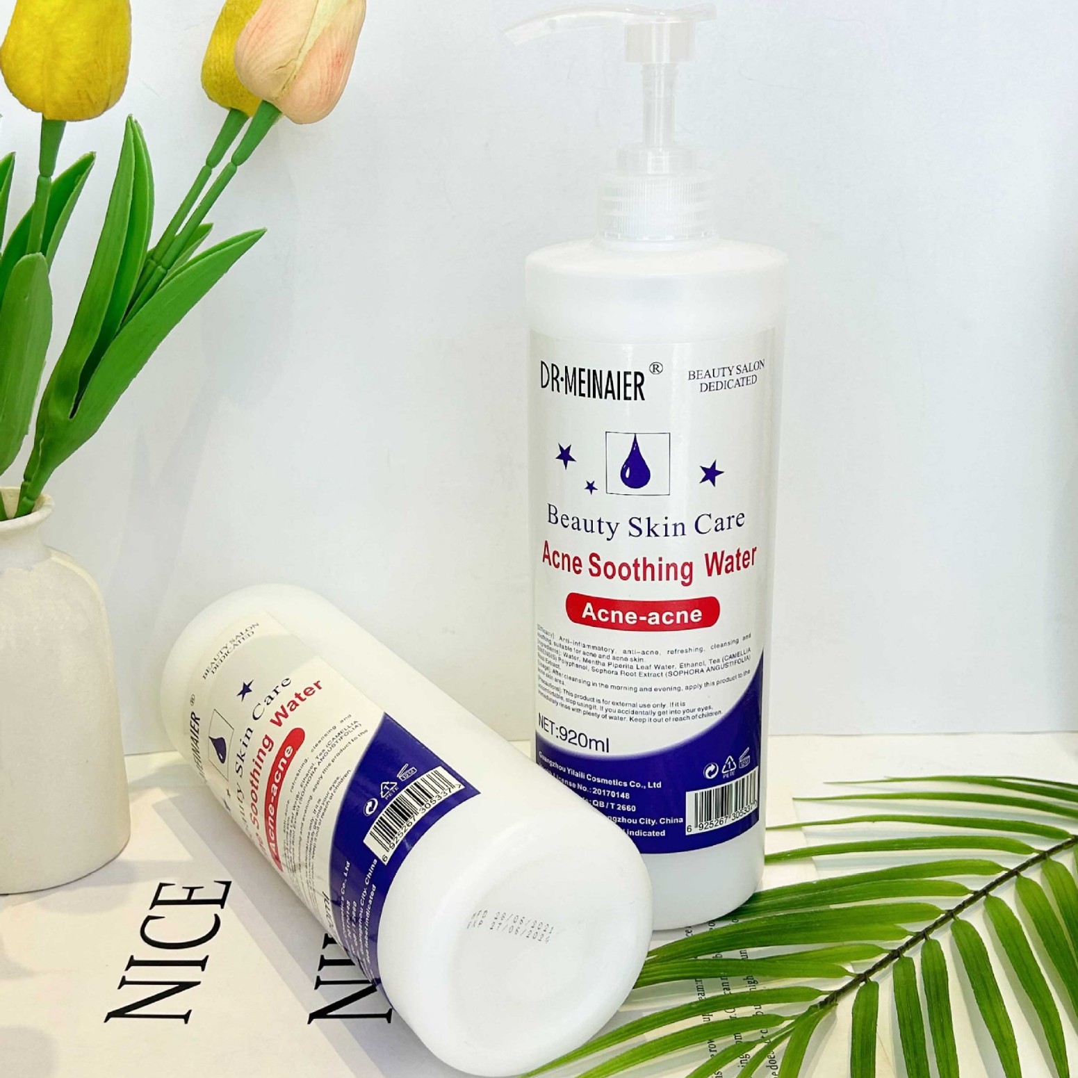 Cross-border acne-clearing, skin-purifying and conditioning water, acne-removing, water-astringent, oil-controlling, soothing and hydrating essence water, wholesale for export Item Picture