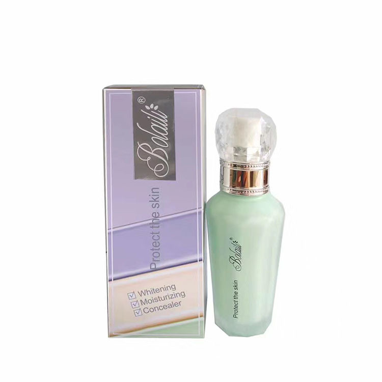 Cross-border Crystal Diamond Silk Moisturizing Protective Isolation Cream Hydrating, Moisturizing and Brightening Three-in-one Natural Cream Concealing and Nourishing Lazy Cream details Picture