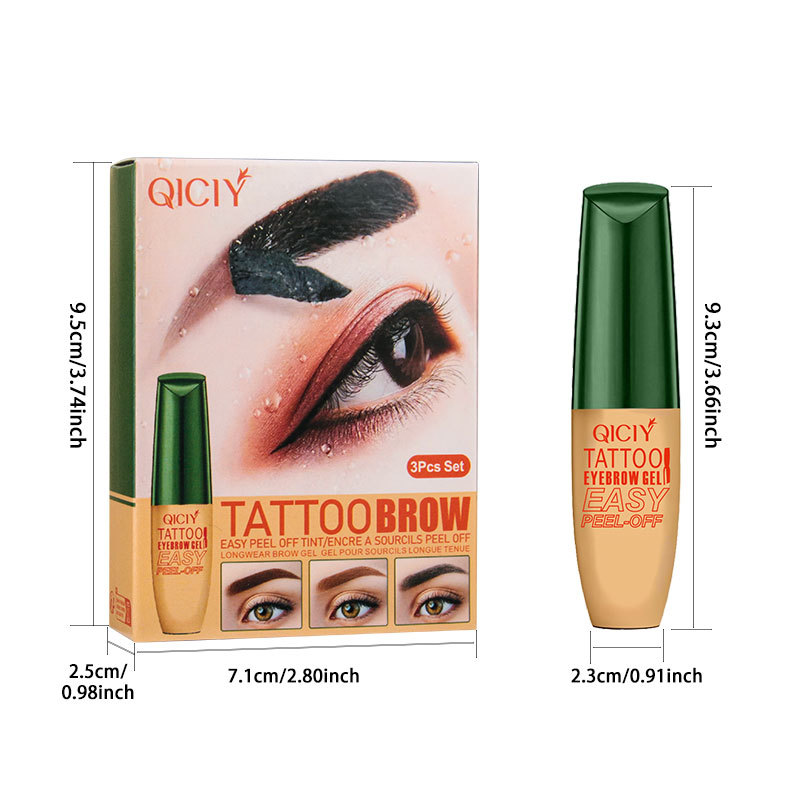 【 Exclusive for Foreign Trade 】 Wholesale of cross-border overseas version QICIY Eyebrow Lift Cream, long-lasting Makeup, anti-smudging and Waterproof Eyebrow Lift Cream Item Picture