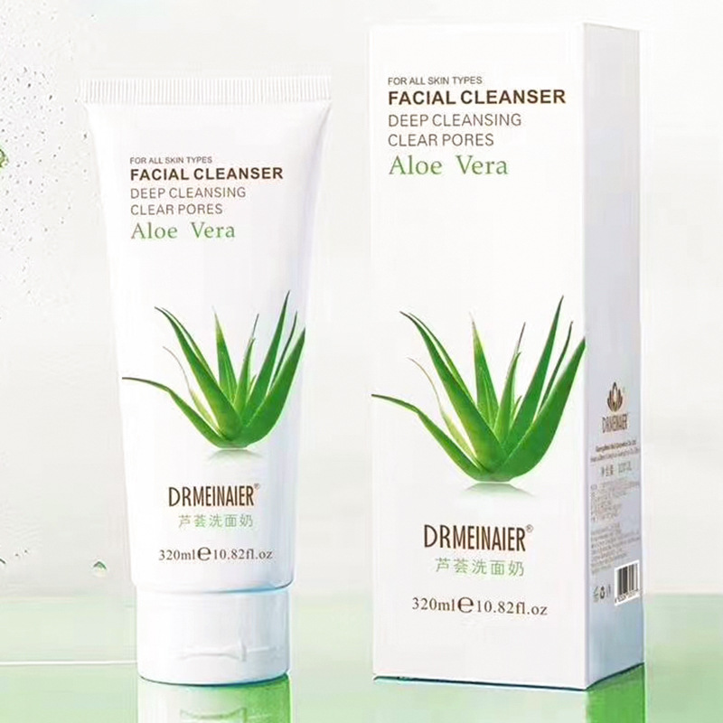 Wholesale of best-selling aloe Vera Refreshing Facial Cleanser and chamomile facial Cleanser for moisturizing, nourishing, brightening and softening the skin details Picture