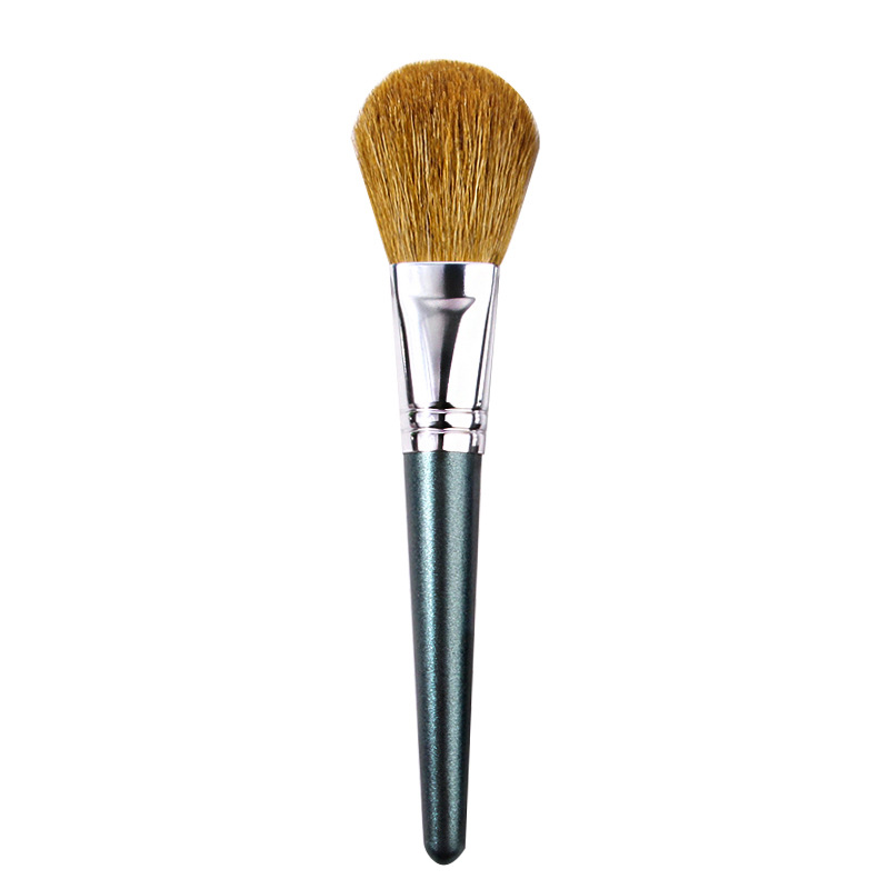 Wholesale of new single animal hair makeup brushes, soft wool brushes, blush brushes, loose powder brushes and portable beauty tools Item Picture