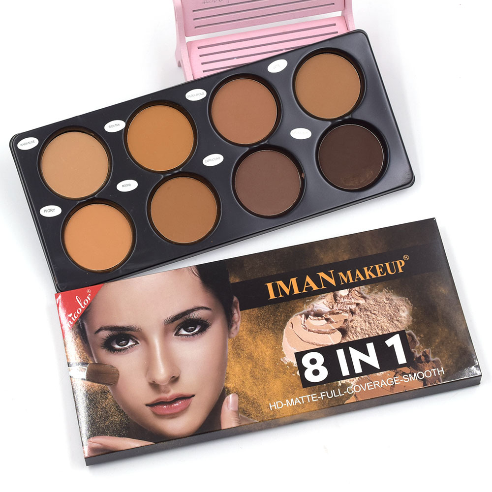 In 2024, only the "MICOLOR" 9014 matte eight-color contouring plate for side, nose, makeup, and school photos will be exported details Picture