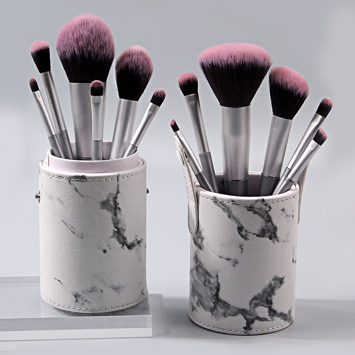 Hot-selling 12 sets of beginner makeup brushes, complete eyeshadow brushes, super soft portable blush brushes, loose powder brushes, factory wholesale details Picture