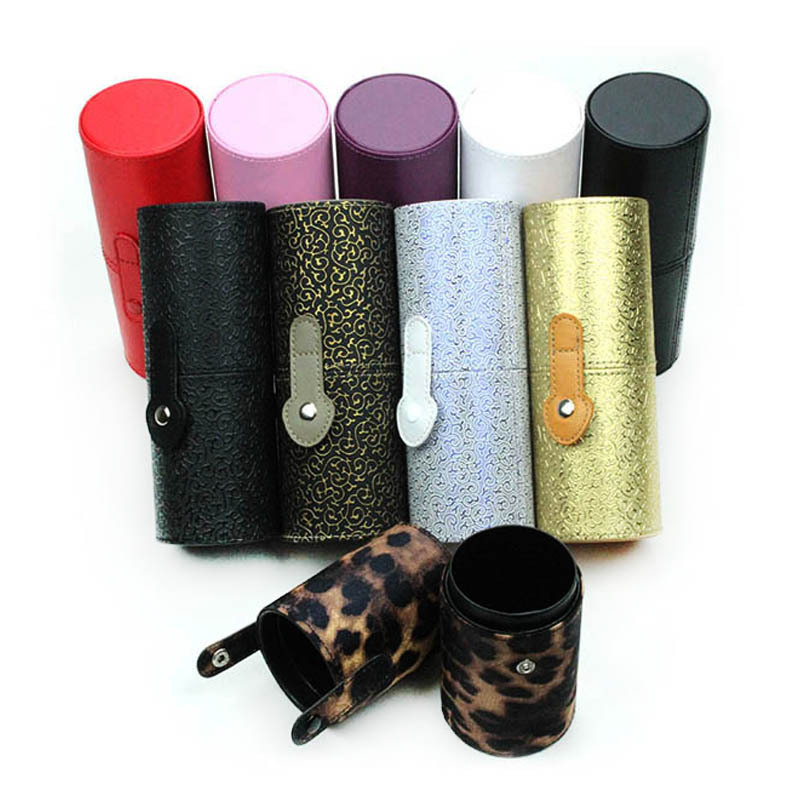PU makeup brush holder, eyeshadow brush storage bag, complete makeup brush storage holder, makeup storage bag, wholesale of beauty tools full figure