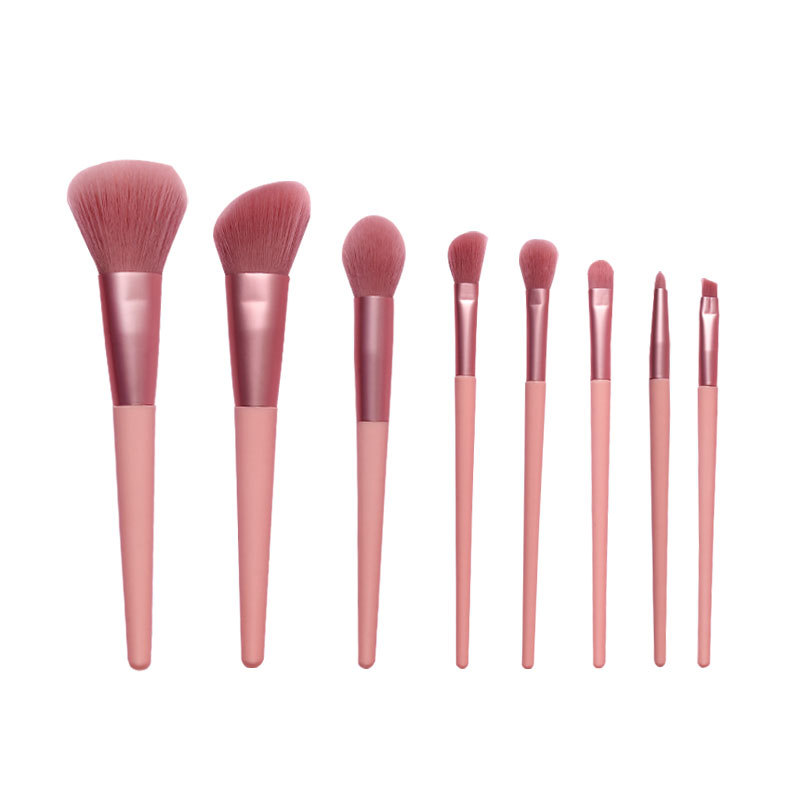 High-quality soft-bristled makeup brush set, eyeshadow powder, powder, foundation, blush, highlight and concealer set, complete set of brush tools Item Picture