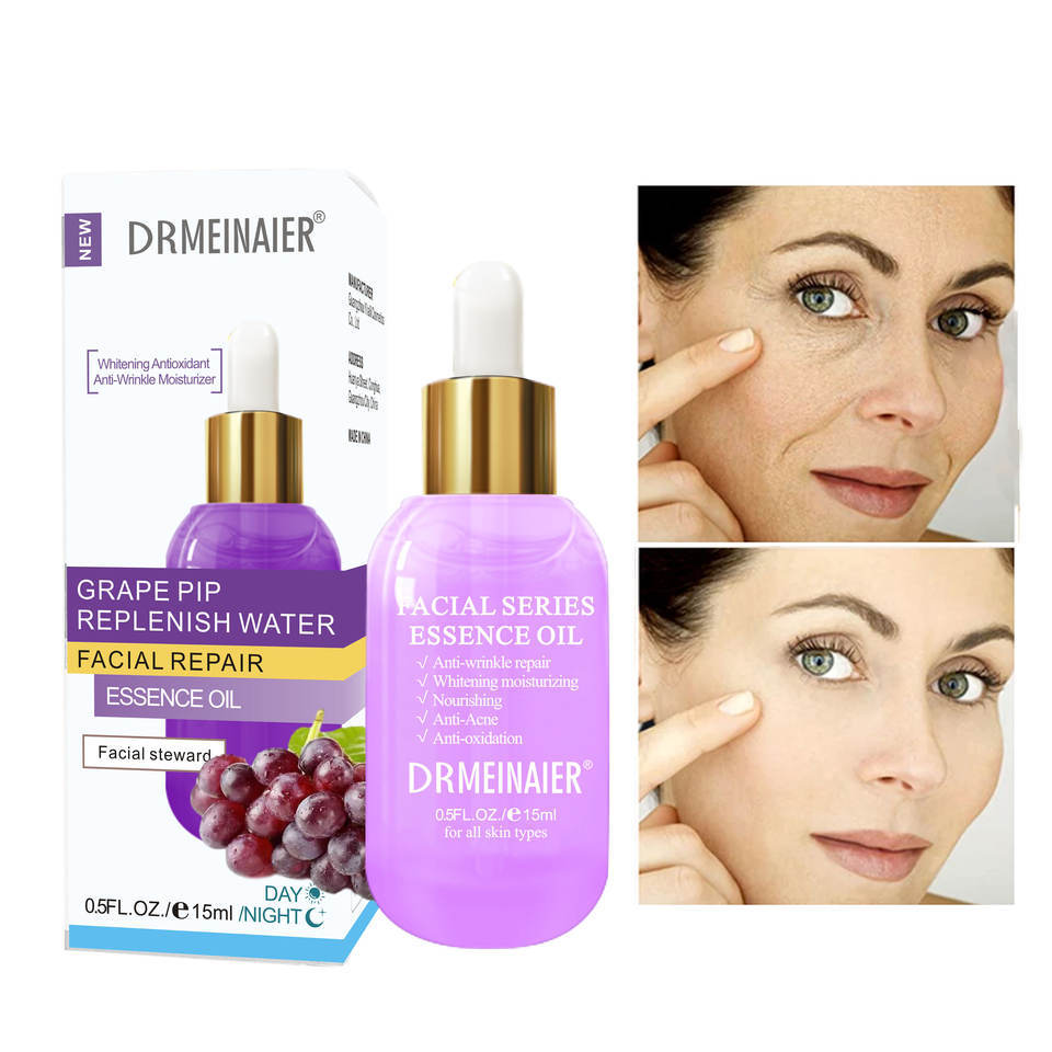 Cross-border exclusive V-face firming facial essence oil, pore shrinking, facial shaping, firming and brightening essential oil wholesale for export Item Picture