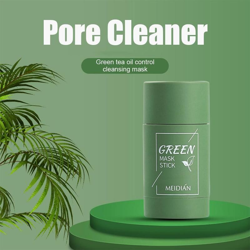 MEIDIAN Cross-border exclusive Meidian Plant Solid Mask Stick for cleaning and application, Eggplant green tea puree mask stick Specification drawing