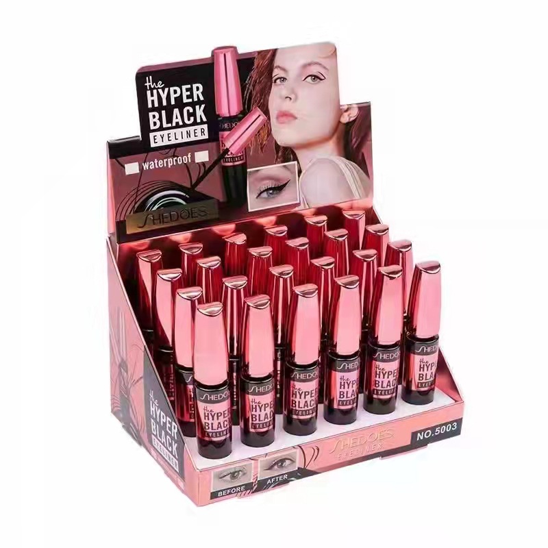 Only export collection [SHEDOES] New black EYELINER liquid that doesn't smudge is long-lasting Application Scenario