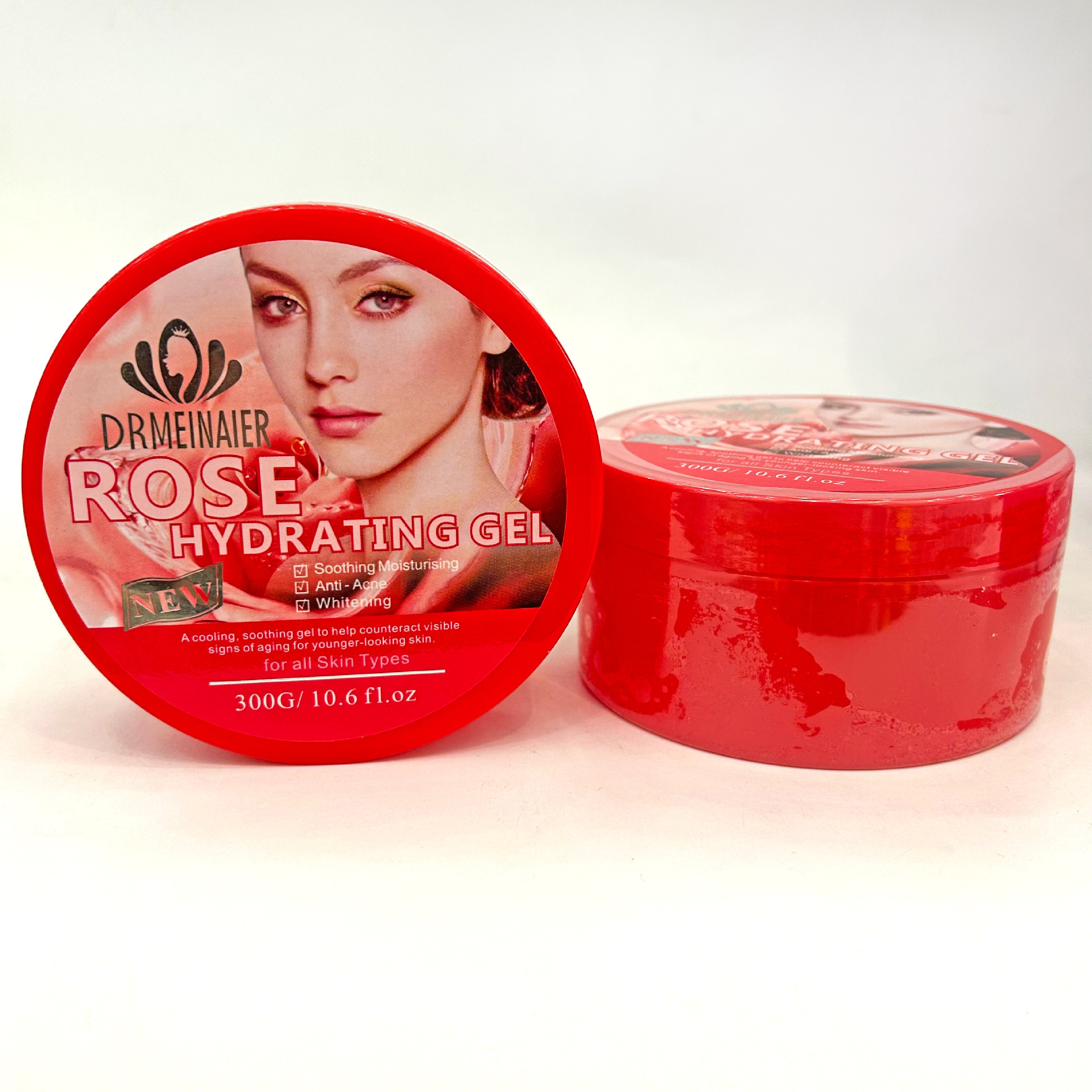 Cross-border Rose Moisturizing leave-in Gel Tomato Mask Gel Hydrating 300g export wholesale Application Scenario