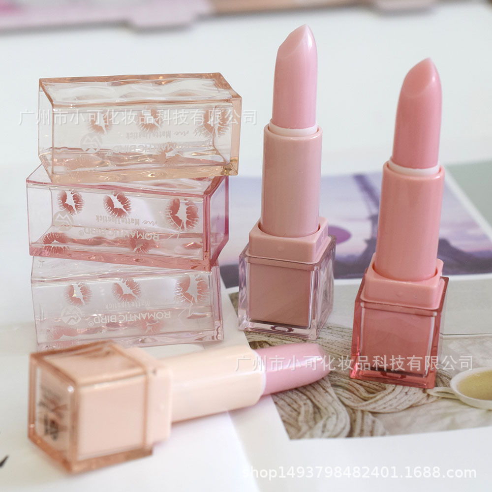 R4739 Color-changing Temperature Lipstick Lipstick ROMANTIC BIRD Moisturizing magic lipbalm details Picture