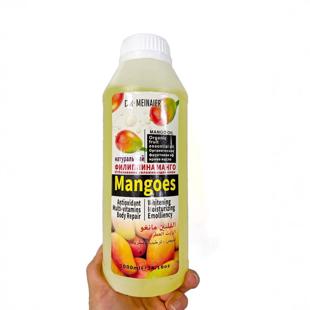 Cross-border exclusive supply of 1000ml Pomegranate essential oil HAH Massage Oil Mango Coconut Strawberry Massage SPA Oil Batch Application Scenario