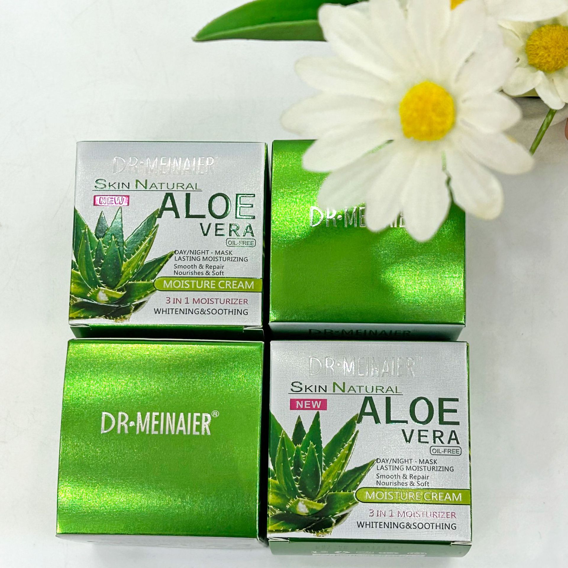 Cross-border Aloe Vera Moisturizing Cream 50g Nourishing Essence Cream Brightening Skin Tone Massage Cream Aloe Vera Face Cream wholesale for export Application Scenario