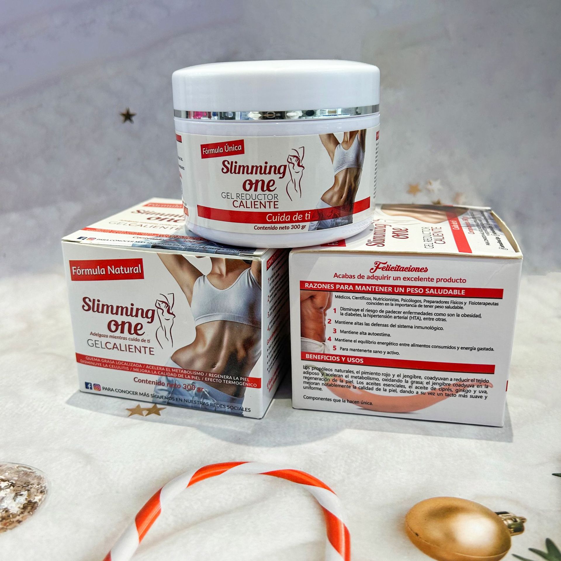 Cross-border chili Firming Cream for tightening the abdomen, slimming the legs, shaping the body, heating, full-body massage gel, 300g wholesale details Picture