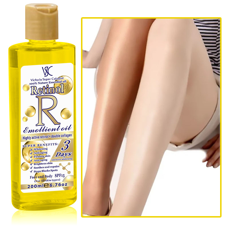 Wholesale of cross-border retinol essential oil Facial moisturizing oil, body massage essential oil and Moroccan argan oil hair care oil Specification drawing