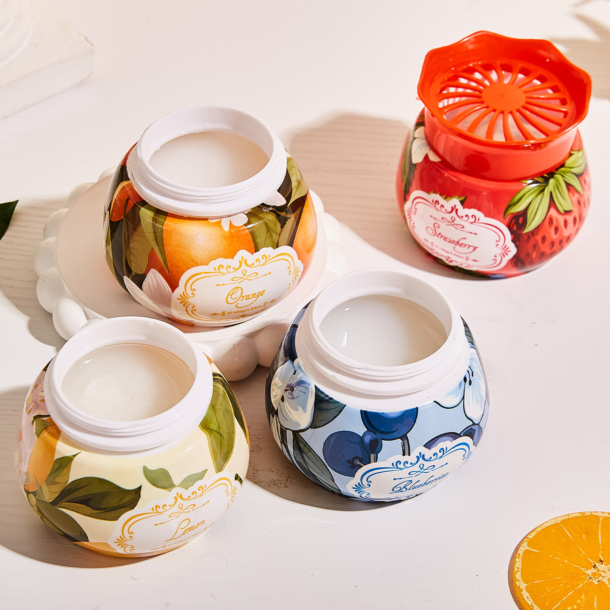Cross-border exclusive FORMBO® Solid Fragrance Cream, Deodorizing, Fresh Air Freshener, long-lasting fragrance details Picture