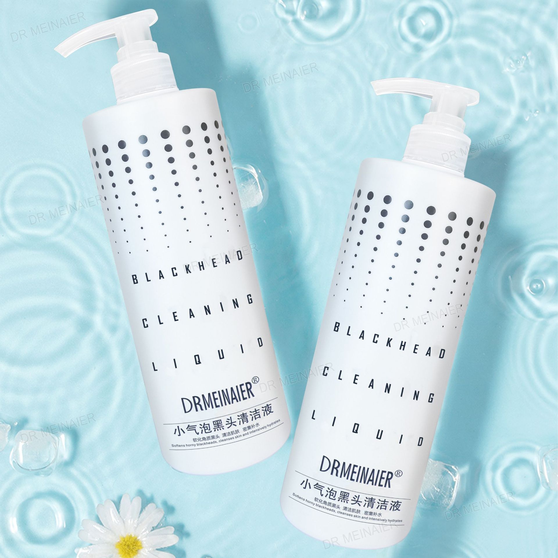Cross-border beauty salon ultrasonic small bubble blackhead extraction liquid softens pores, cleans dirt, blackheads and acne skin care Application Scenario