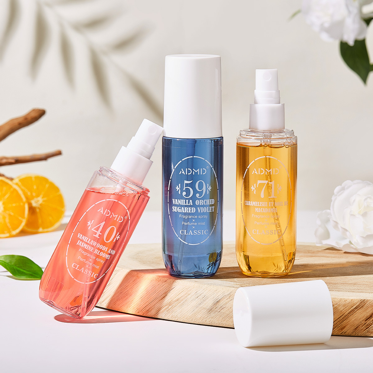 Cross-border exclusive perfume 90ML Hair and body perfume, fragrance spray, Amazon bestseller, alcohol-free from Brazil details Picture