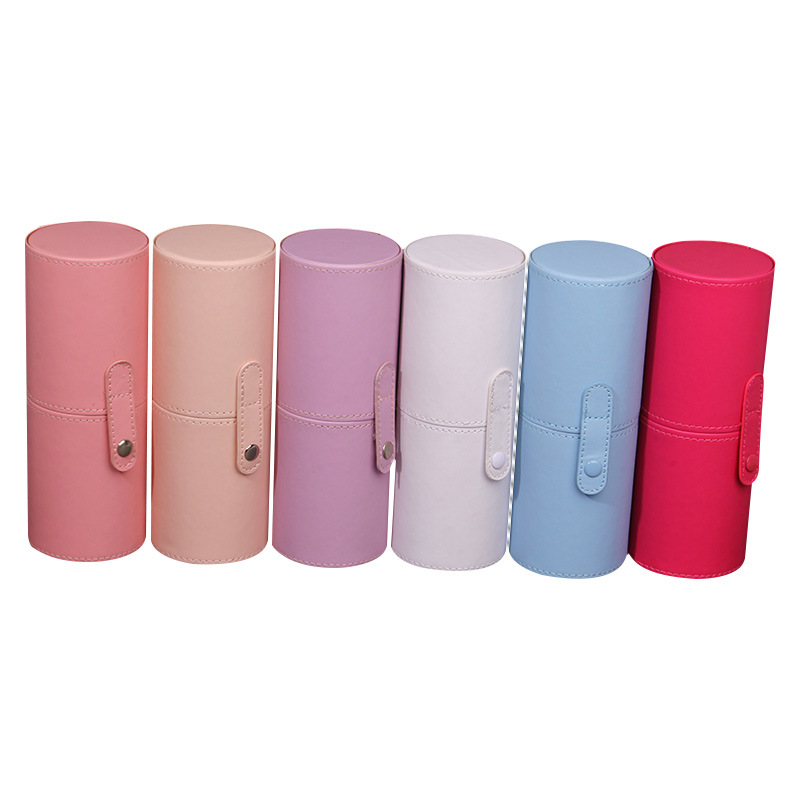Portable makeup brush bucket, makeup brush storage cylinder, dust-proof cover, makeup brush storage tool, wholesale beauty tools Item Picture