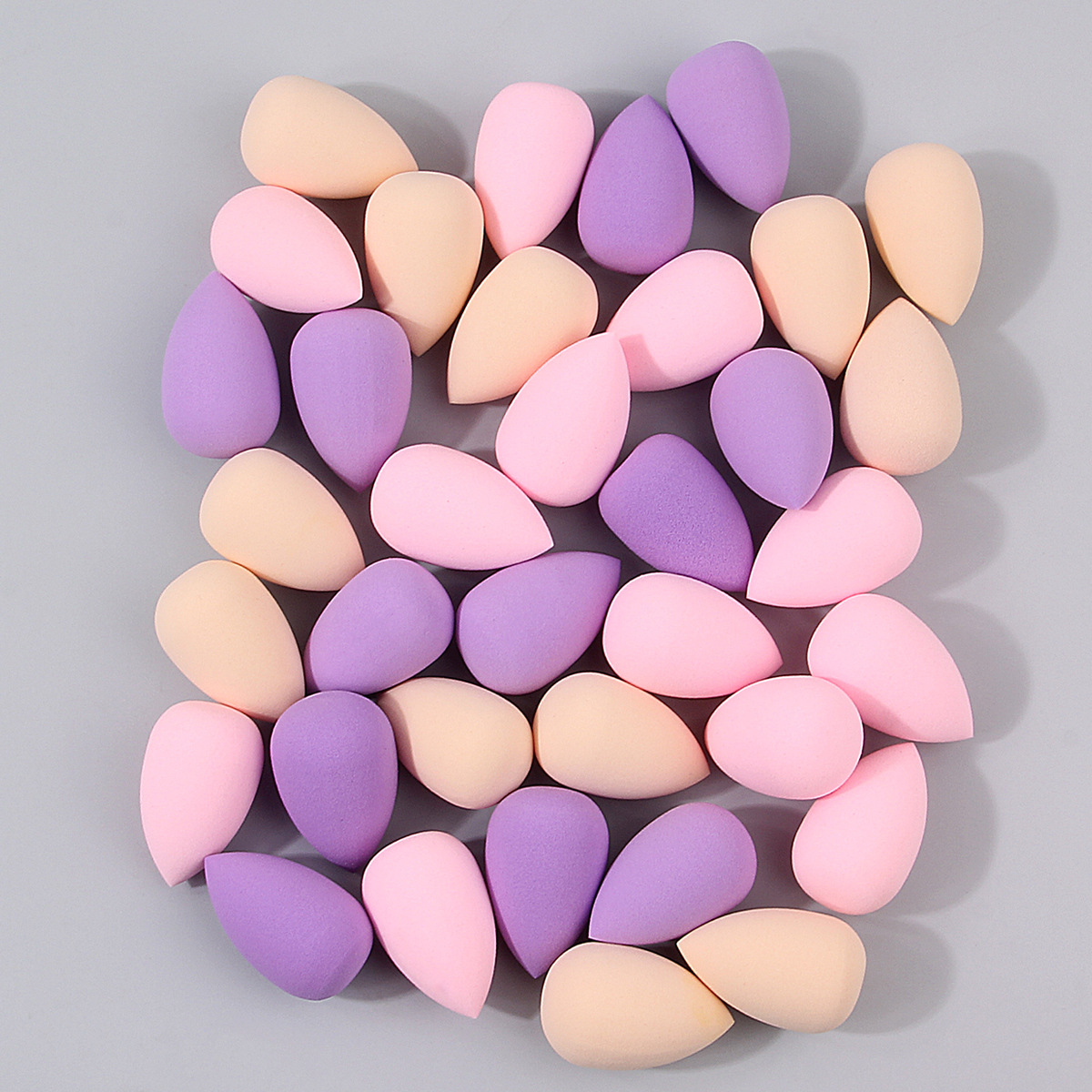 Mini beauty egg, makeup egg, water drop powder puff, dry and wet dual-purpose makeup egg, super soft, powder-free makeup sponge egg Specification drawing